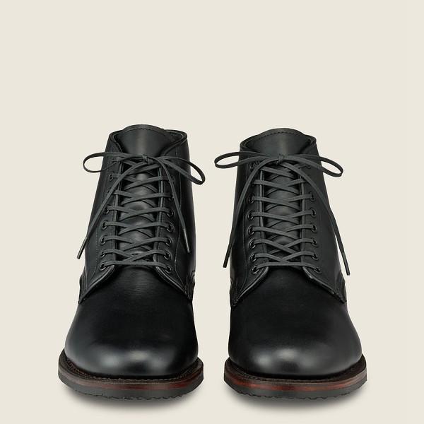 Heritage Støvler Herre - Red Wing Williston - 6-Inch Featherstone Læder - Sort - JAORQM-023